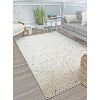 Cadence Contemporary Sandstone Area Rug
