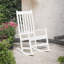 Chaise berçante d'extérieur en bois massif Bello-2001262298