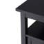 Table de bout moderne en bois massif de 20 po de largeur-424201918