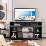 Ebern Designs 58'' Tv Stand Entertainment Console Centre W/ Adjustable Open Shelves Up To 65''