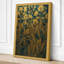 Golden Wildflowers Botanical - Wrapped Canvas-420341116-420341119