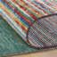 Axim Verdant & Ember Striped Hand-Knotted Wool Area Rug-1884713182