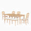 Ensemble de salle à manger charmant avec table extensible et sièges confortables