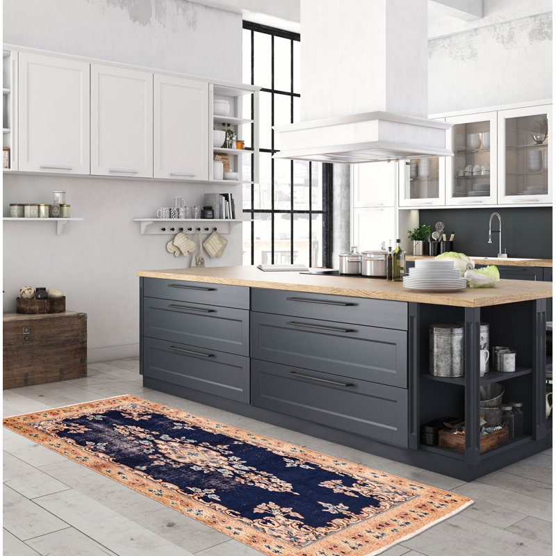Andelz Navy Rug 3'0" x 6'4"