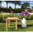 Buskerud Teak Coffee Table