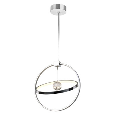 Luminaire suspendu sphère 1 lumière Lasheila