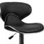 Tabouret de bar à hauteur réglable en vinyle Preston-31020395