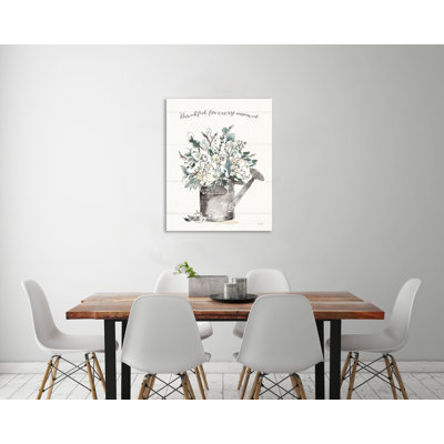 "Modern Farmhouse IV Thankful", toile tendue par Anne Tavoletti