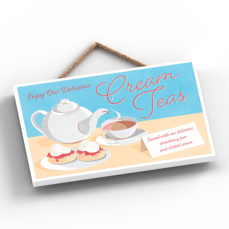 Food & Beverage Wall Decor, 12cm H x 18.5cm W x 0.9cm D