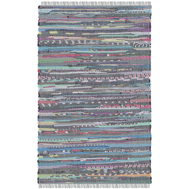 Burgos Rug Hand Woven Cotton Rug, Rectangle 2' x 3'