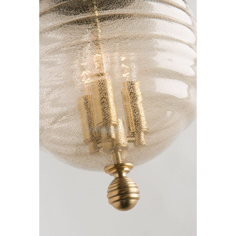 Coolidge 1 - Light Pendant, Aged Brass, 21" H x 10" W