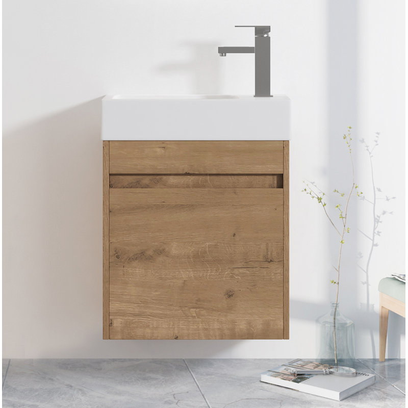 Meuble-lavabo simple l 18,1 po x P 10,2 po x H 22,8 po Svend