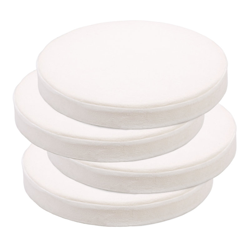 Coussin de chaise d'intérieur 2 po, Blanc