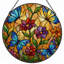 Panneau de vitrail papillon 12 "H 12"-1488251451