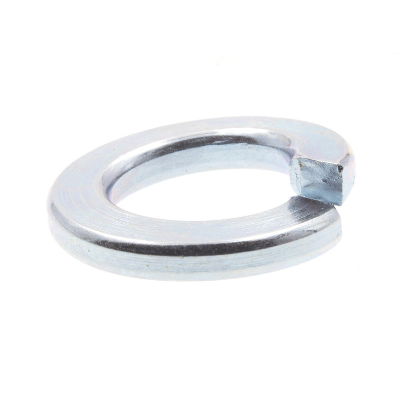 Rondelles fendues moyennes, métriques, M5, acier zingué (paquet de 25), H 4,1 po x l 2,9 po x P 0,2 po, Plaqué zinc