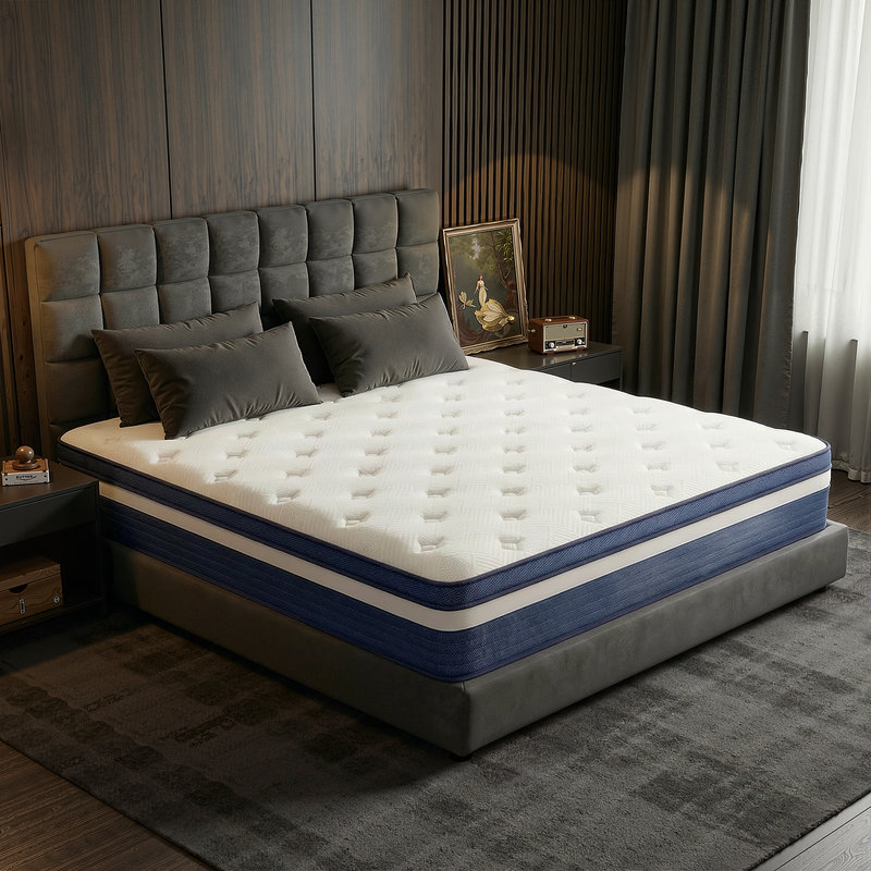 10 Inch Medium Firm Memory Foam Hybrid Mattres ，10-Year Warranty, Full, High Profile (10”)