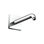 AXOR ShowerSolutions Square 9-Inch Showerarm