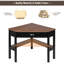 Bureau d'écriture de coin en bois massif l 41,5 po Johaun-1213226936