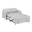 Causeuse-lit en velours avec poches latérales Teddy-1461333484
