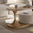 Shaped rotating simple creative coffee table