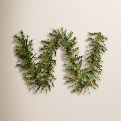 Galarza 108'' in. Lighted Faux Pine Garland