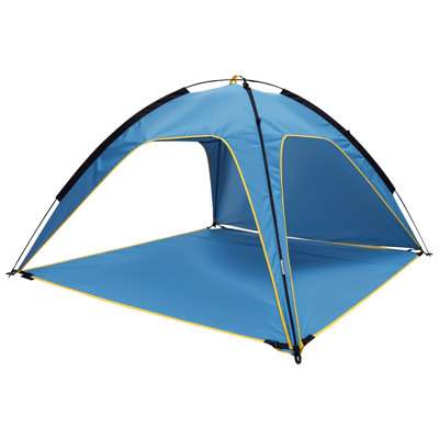 Tente de plage pour 4 à 6 personnes avec sac de transport 6,9 x 6,9 x 4,27 pi