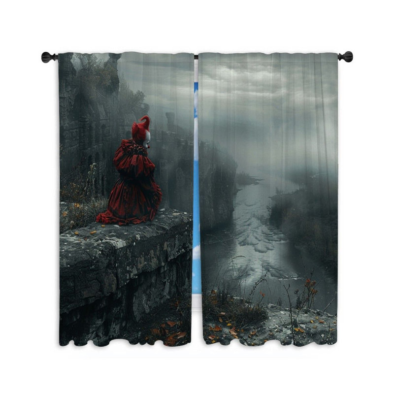 Jamerion Room Darkening Curtain Pair, 56" W x 80" L