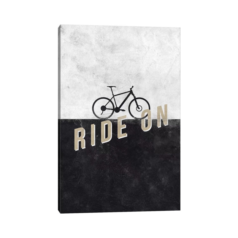 Ride On by Hannes Beer - Wrapped Canvas Print, 20.32 cm H x 30.48 cm W