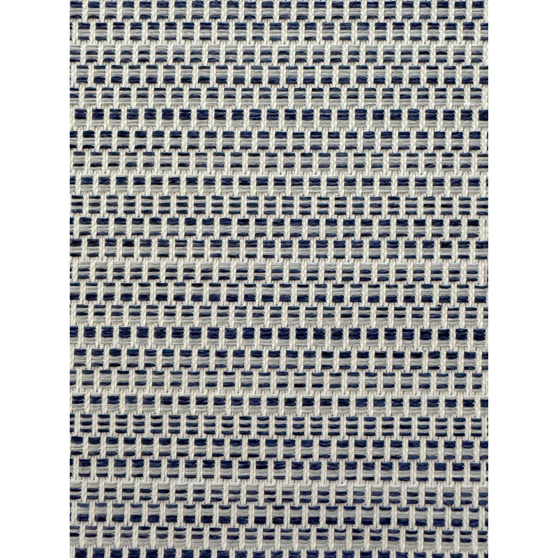 Navy Blue Compass Line Indoor Outdoor Table Runner 14x72