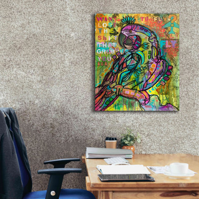 «Want to Fly» par Dean Russo, art mural sur toile