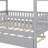 Zhayne Wooden House Bed with Trundle-1451600463-1451600451