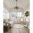 24" Seattle 4 - Blade Caged Ceiling Fan with Wall Control and LED Light Kit Included