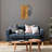Elegant Decorative Wooden Wall Accessory, Walnut & Black, 17.7 x 22.8 inches | 50% Solid Wood (Thickness: 1.2 inches) & Metal (Thickness: 0.06 inches) | Unique Design, Perfect for Home Décor & Modern Spaces