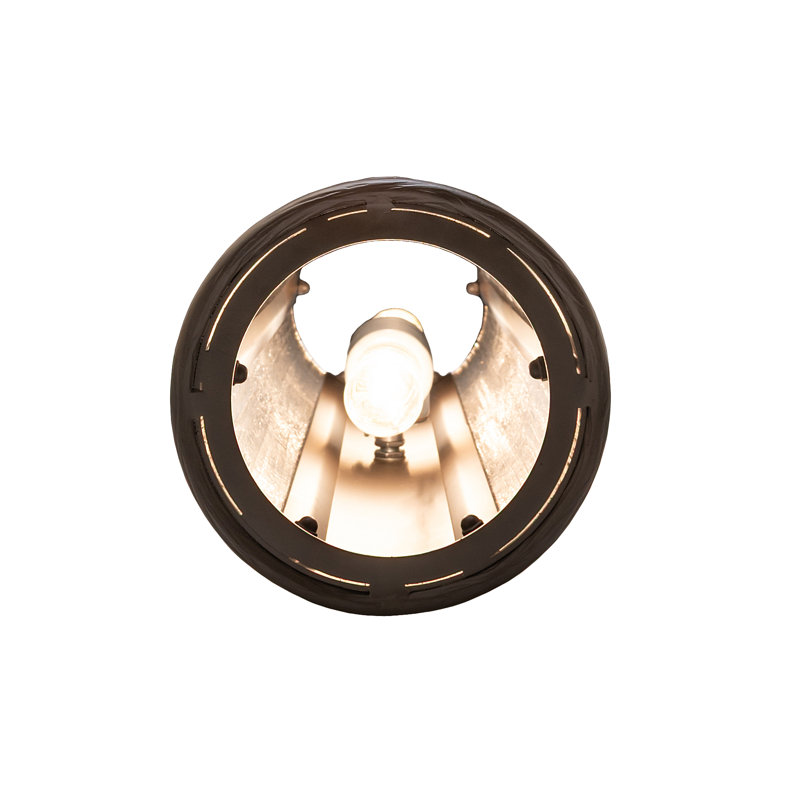 2 - Light Flush Mounted Sconce