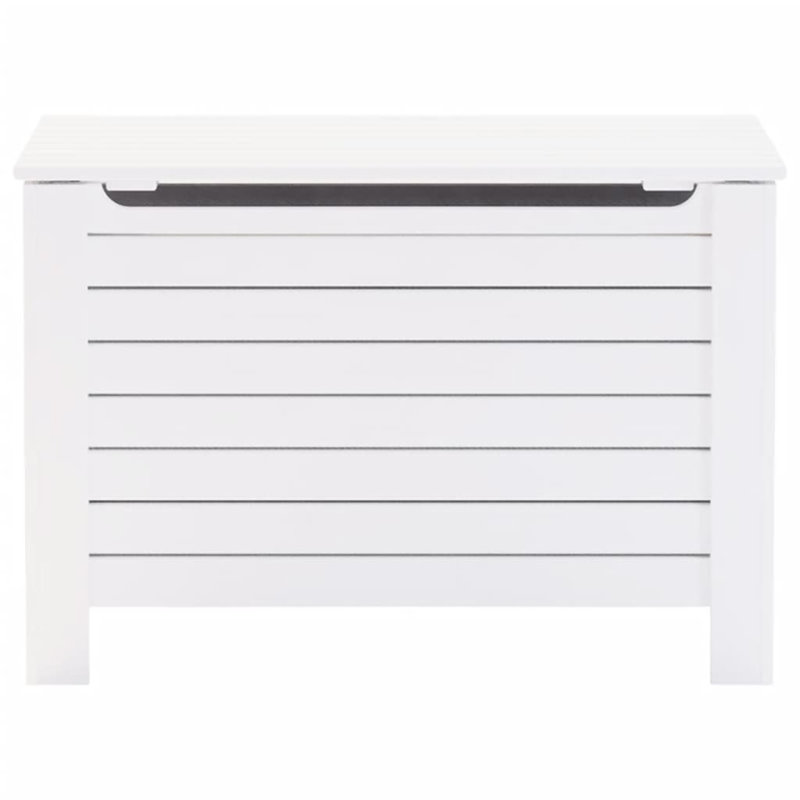 Camp Trunk / Footlocker, White