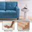 Fauteuil transitionnel rembourré 34,5 po avec garniture cloutée et coussins moelleux-1001109365