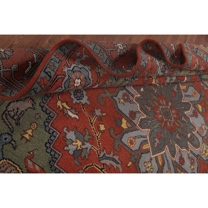 Tapis oriental à motif animalier Ziegler 8 x 10