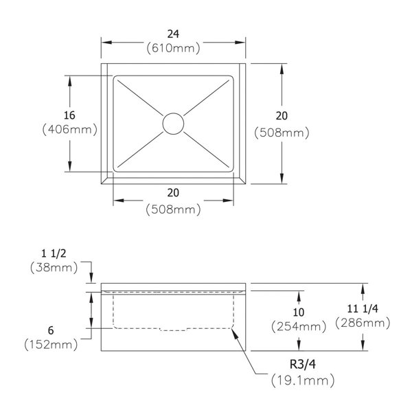Dimensions du produit