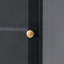63-inch Tall Freestanding Bathroom Storage Cabinet with Glass Doors and Adjustable Shelves