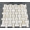 Shellstone 1" Travertine Mosaic Tile