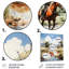 Cowboy Ranch Reflections Cowboys - Cowboys, reproduction d'art sur métal-155015702