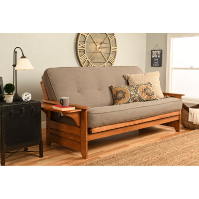 Futon double avec matelas Johnte
