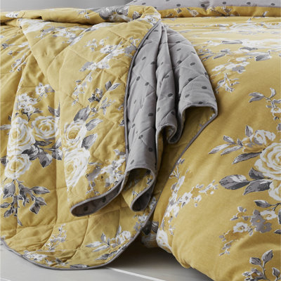 Canterbury Floral Reversible Bedspread