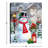 Welcoming Snowman 8x6 Lighted Tabletop Canvas