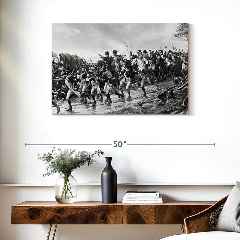 Keiri Napoleon Battle, 24" H x 36" W