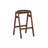 Stackable Wood Bar Stools Set with Footrest