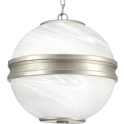 Luminaire suspendu sphère 3 lumières Moonrise