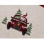 Tablier de père noël sur un tablier de voiture