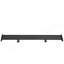 Spoiler de voiture GT Wing, spoiler universel de 43,3 pouces avec plateforme simple, aluminium léger réglable, aileron de spoiler arrière de voiture, spoiler de course noir