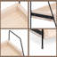 2 Tier Bathroom Organizer Countertop, Tray Storage Shelf with Metal Handles, Desktop Storage Unit